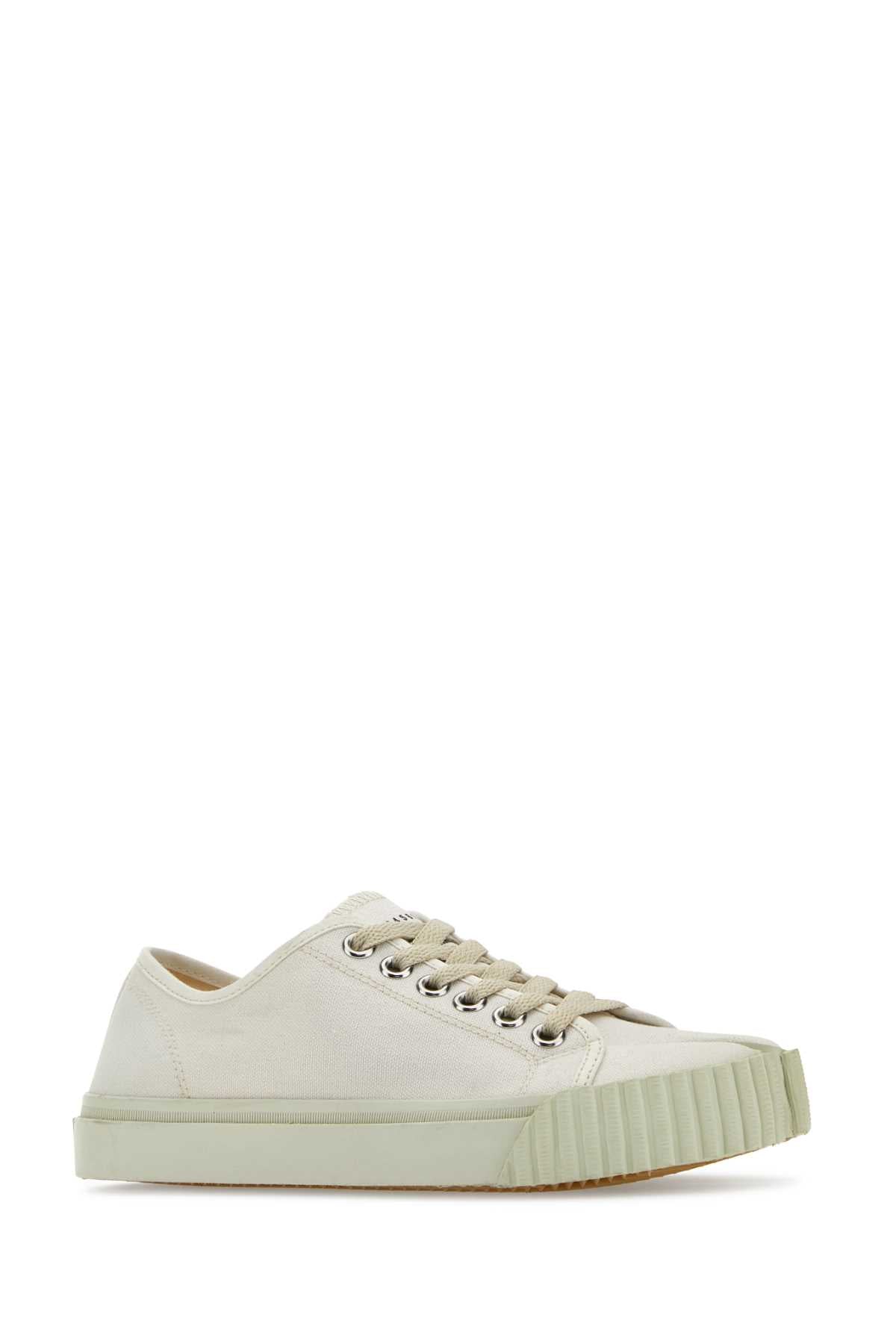 Maison Margiela White Canvas Tabi运动鞋