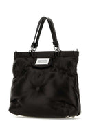 Maison Margiela Black Nappa Leather Small Glam Slam Shopping Bag