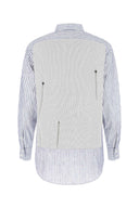 Maison Margiela Embroidered Cotton Bend Shirt
