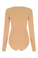 Maison Margiela Skin Pink Stretch Nylon Bodysuit
