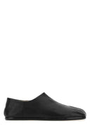Maison Margiela Black Leather Tabi Loafers