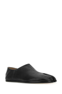Maison Margiela Black Leather Tabi Loafers