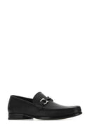 Mocassini Grandioso in pelle nera Salvatore Ferragamo