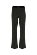 Tom Ford Black Stretch Satin Pyjama Pant