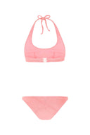 Lisa Marie Fernandez Pink Stretch Terry Amber Bikini