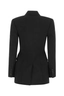 Alexander McQueen Black Wool Blazer