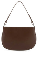 By Far Brown Leather Issa Shoulder Bag