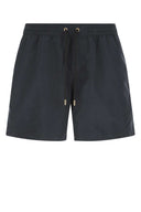 Shorti di nuoto in poliestere blu navy di Agnona