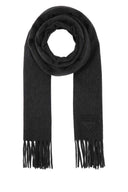 Prada Charcoal Cashmere Scarf