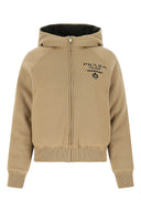 Prada Cappuccino Cashmere Blend Down Jacket