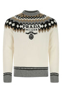 Prada Embroidered Cashmere Sweater