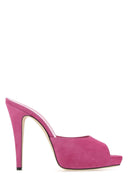 Paris Texas Fuchsia Suede Monica Mulas