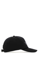 Valentino Garavani Capilla de béisbol de algodón negro