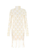 Dion Lee Two Tone Viscose Blend Dress