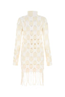 Dion Lee Two Tone Viscose Blend Dress