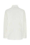 Camicia di oversize popin bianco Prada
