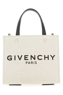 Givenchy Ivory Canvas Mini G bolso de bolso