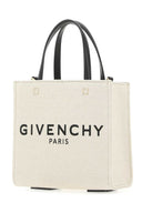 Givenchy Ivory Canvas Mini G bolso de bolso