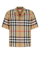 Camisa de seda bordada de Burberry