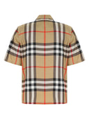 Camisa de seda bordada de Burberry