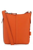 Max Mara Naranja de cuero Riviers Crossbody Bolse