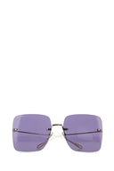 Gucci Gold Metal Sunglasses