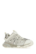 Balenciaga Dove Grey Synthetic Leather And Fabric Sneakers