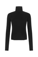 Givenchy Black Stretch Viscose Blend Top