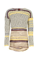 Vitelli Multicolor Regenerated Yarns Oversize Sweater