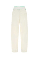 Pantalone in nylon bianco Bottega Veneta