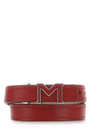Pulsera de cuero rojo de Montblanc