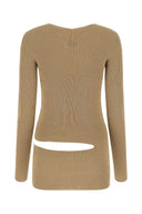 Quira Biscuit Cotton Blend Top