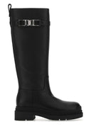 SALVATORE FERRAGAMO BLACK SKÓRA