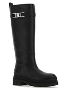 SALVATORE FERRAGAMO BLACK SKÓRA