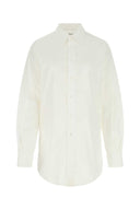 Maison Margiela White Poplin Camisa