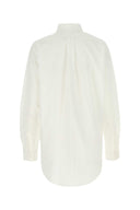 Maison Margiela White Poplin Camisa