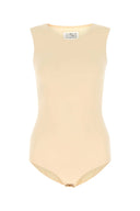 Maison Margiela Skin Pink Stretch Viscose Bodysuit