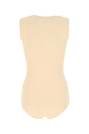 Maison Margiela Skin Pink Stretch Viscose Bodysuit