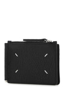 Maison Margiela Black Leather Card Holder