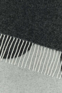 A.P.C. Dark Grey Wool Blend Malo Scarf