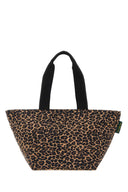 Herve' Chapelier Printed Canvas Shopping Bag