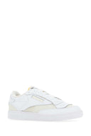 Reebok White Leather And Fabric Project 0 Cc Memory Of V2 Sneakers
