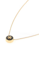 Tory Burch Enameled Metal Icon Necklace