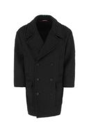 Valentino Garavani Black Wool Blend Coat
