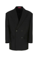Valentino Garavani Black Wool Blend Blazer