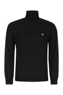 Prada schwarzer Wollpullover