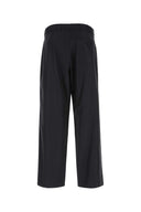 Prada Midnight Blue Wool Wide Leg Pant