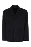 Prada Navy Blue Cashmere Blazer