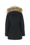 Woolrich Navy Blue Cotton Blend Arctic Parka