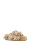 ALEXANDER MCQUEEN BEIGE ECO FURPPRES